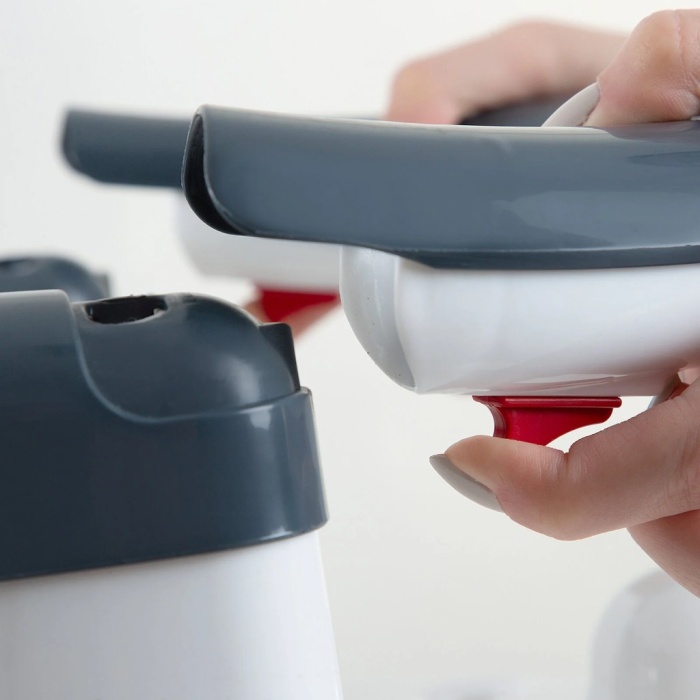  Yandan Açılır Banyo & Mama Oturağı Antrasit