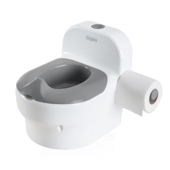  Sesli Klozet Lazımlık 863 Beyaz