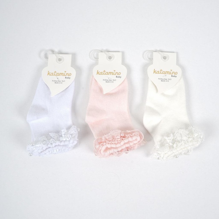  Teri Aks. Bebek Soket Çorap K46206 (ADET FİYATIDIR)