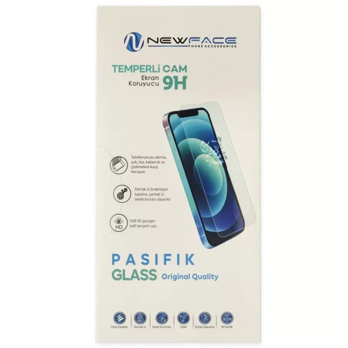 Newface iPhone 16 Pasifik Cam Ekran Koruyucu