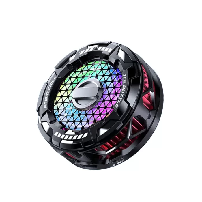 Newface FS02 15W RGB Radyatör Telefon Soğutucu Fan - Siyah