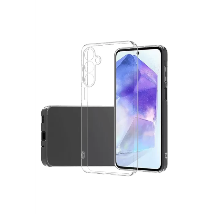 Newface Samsung Galaxy A26 Kılıf Lüx Şeffaf Silikon