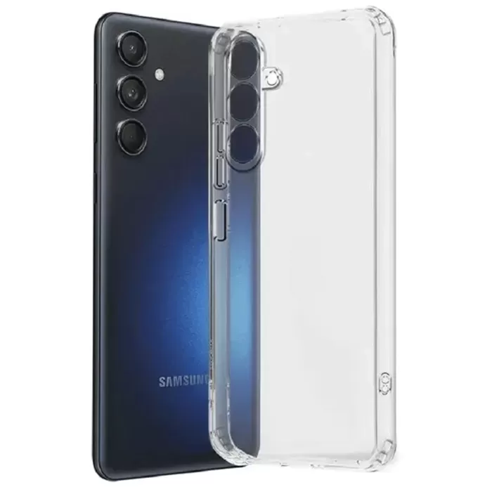 Newface Samsung Galaxy A36 Kılıf Lüx Şeffaf Silikon