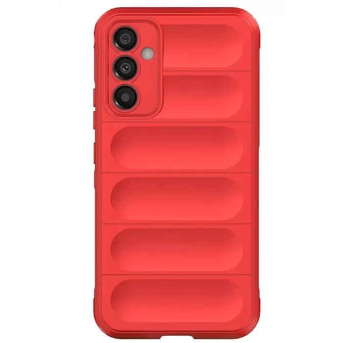 Newface Samsung A56 Kılıf Optimum Silikon - Kırmızı