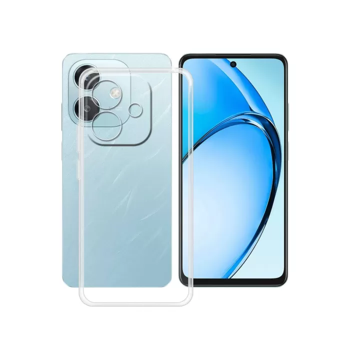 Newface Oppo A3 Kılıf Lüx Şeffaf Silikon