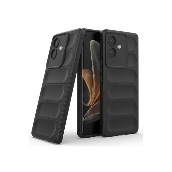 Newface Oppo A3 Kılıf Optimum Silikon - Siyah