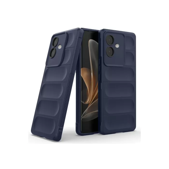 Newface Oppo A3 Kılıf Optimum Silikon - Lacivert