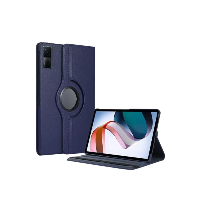 Newface Xiaomi Redmi Pad SE 4G Kılıf 360 Tablet Deri Kılıf - Lacivert