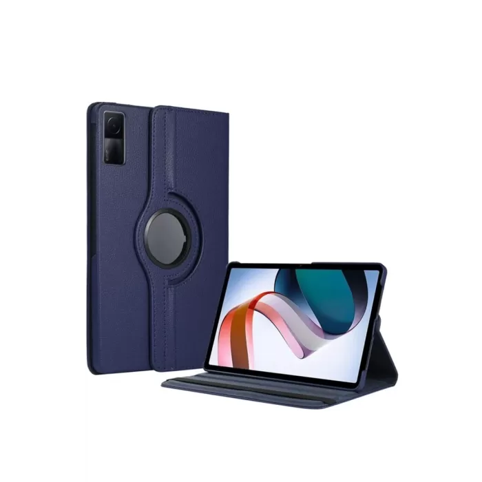 Newface Xiaomi Redmi Pad SE 4G Kılıf 360 Tablet Deri Kılıf - Lacivert