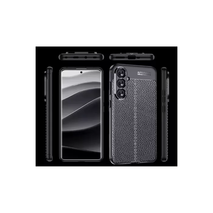 Newface Samsung A56 Kılıf Auto Focus Kapak - Koyu Yeşil