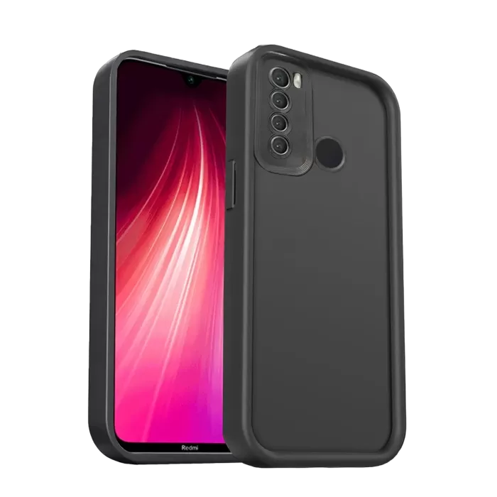 Newface Xiaomi Redmi Note 8 Kılıf Viera Silikon - Siyah