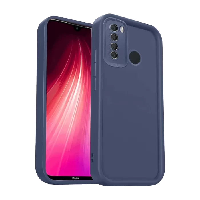 Newface Xiaomi Redmi Note 8 Kılıf Viera Silikon - Lacivert