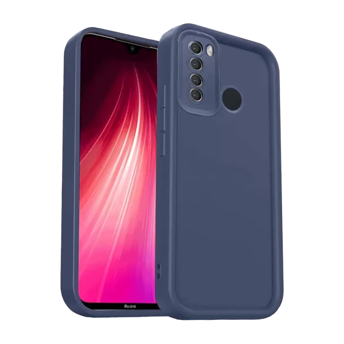 Newface Xiaomi Redmi Note 8 Kılıf Viera Silikon - Lacivert