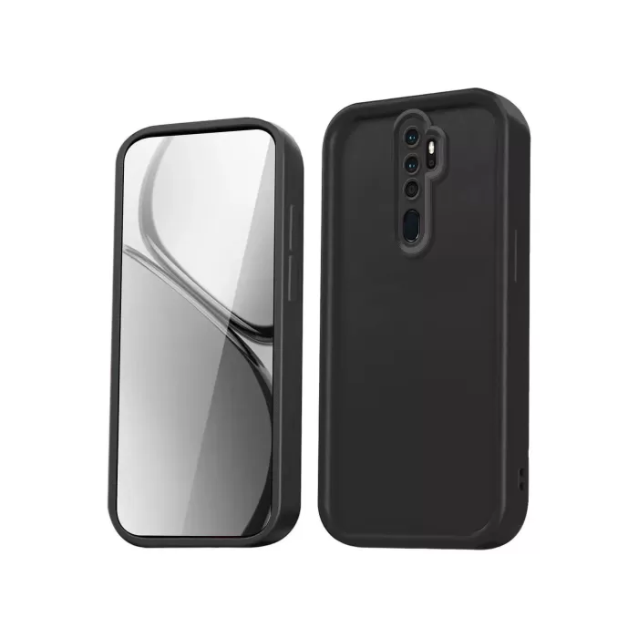 Newface Xiaomi Redmi Note 8 Pro Kılıf Viera Silikon - Siyah