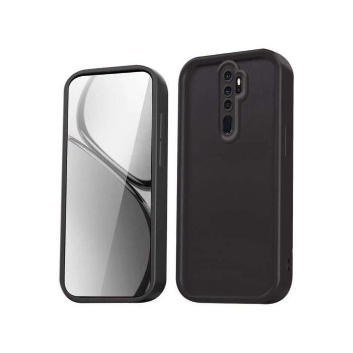 Newface Xiaomi Redmi Note 8 Pro Kılıf Viera Silikon - Siyah