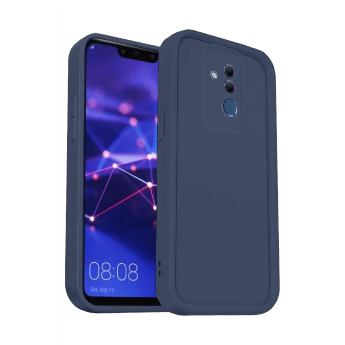Newface Huawei Mate 20 Lite Kılıf Viera Silikon - Lacivert