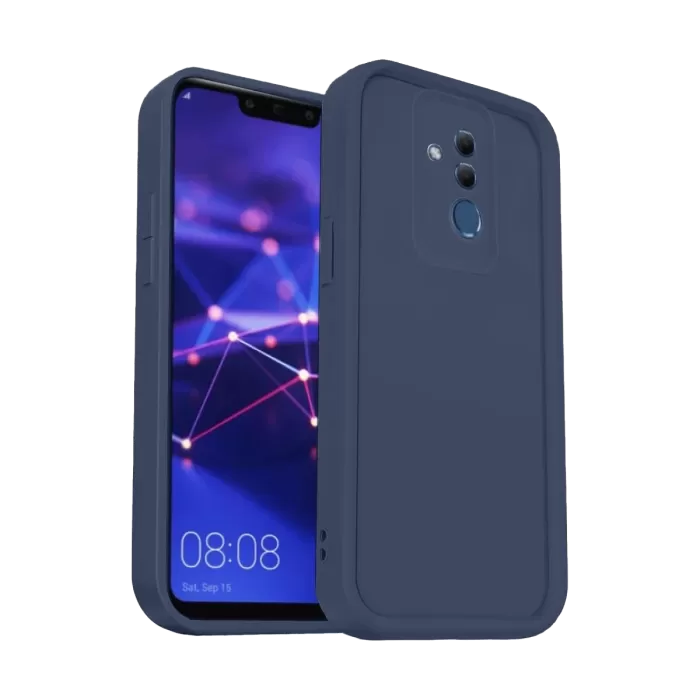 Newface Huawei Mate 20 Lite Kılıf Viera Silikon - Lacivert