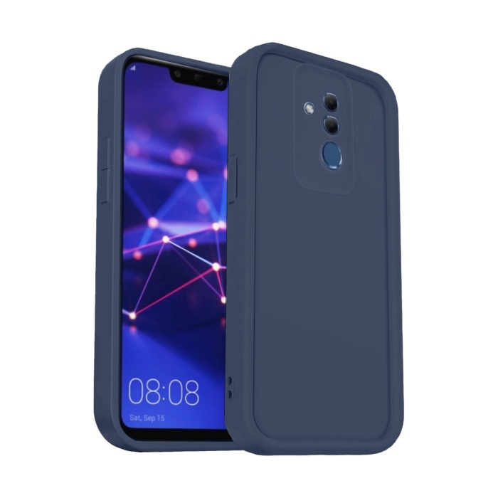 Newface Huawei Mate 20 Lite Kılıf Viera Silikon - Lacivert