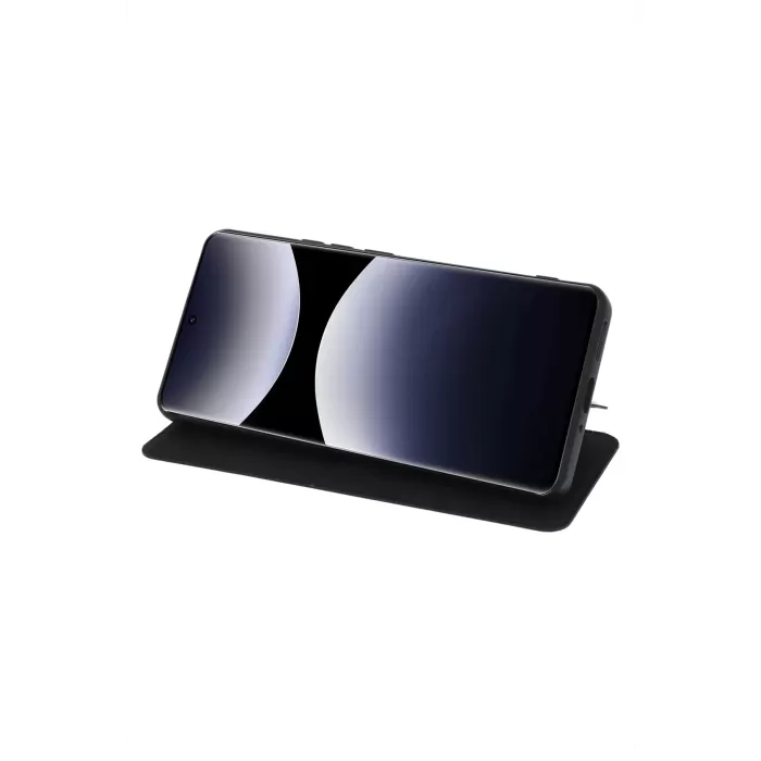 Newface Xiaomi Redmi Note 14 Pro 5G Kılıf Flip Cover - Siyah