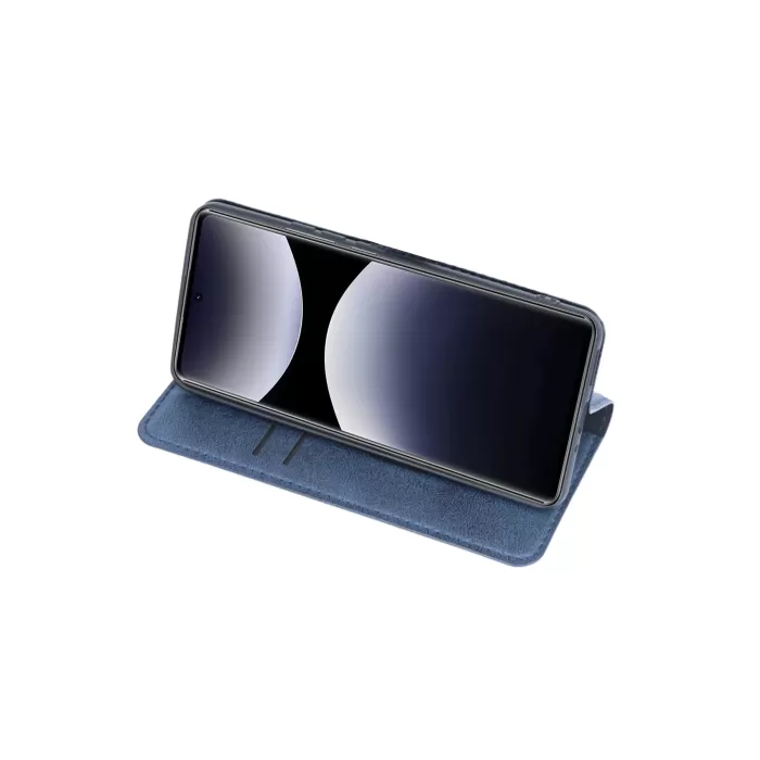 Newface Xiaomi Redmi Note 14 Pro 5G Kılıf Trend S Plus Kapaklı Kılıf - Kırmızı