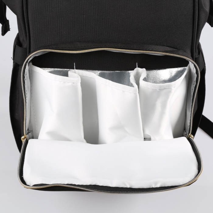 Go Anne Bebek Bakım Sırt Çantası 6610 Siyah