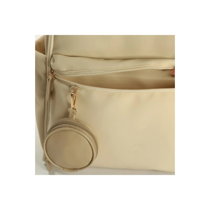 Diamond Anne Bebek Bakım Sırt Çantası 7345 Krem