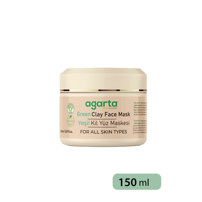 Yeşil Kil Yüz Maskesi 150 ml