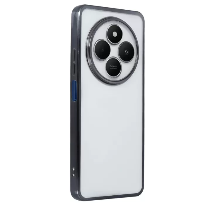 Newface Xiaomi Redmi 14C Kılıf Razer Lensli Silikon - Siyah