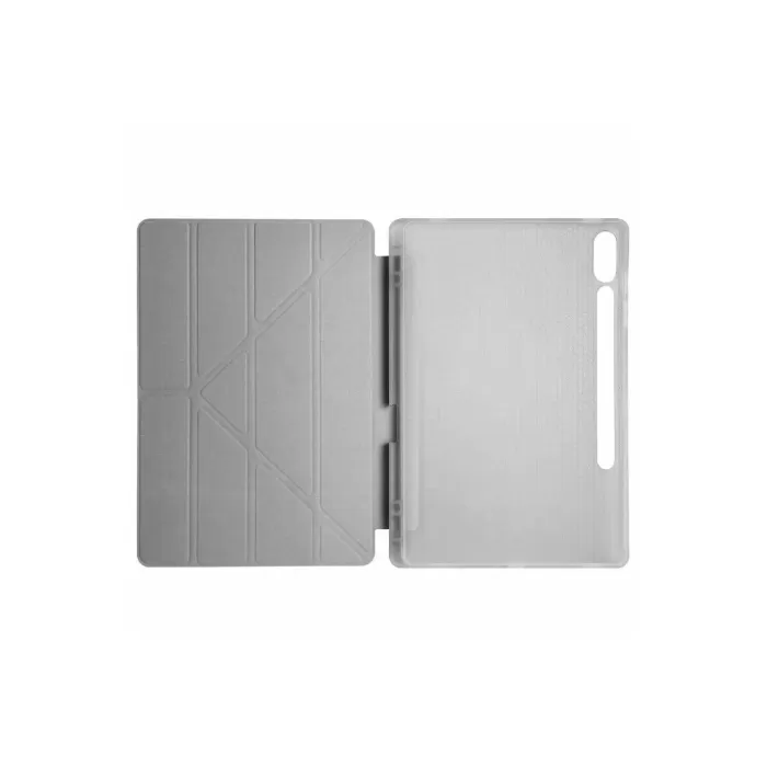 Newface Samsung Galaxy X610 Tab S9 FE Plus 12.4 Kılıf Kalemlikli Mars Tablet Kılıfı - Koyu Gri