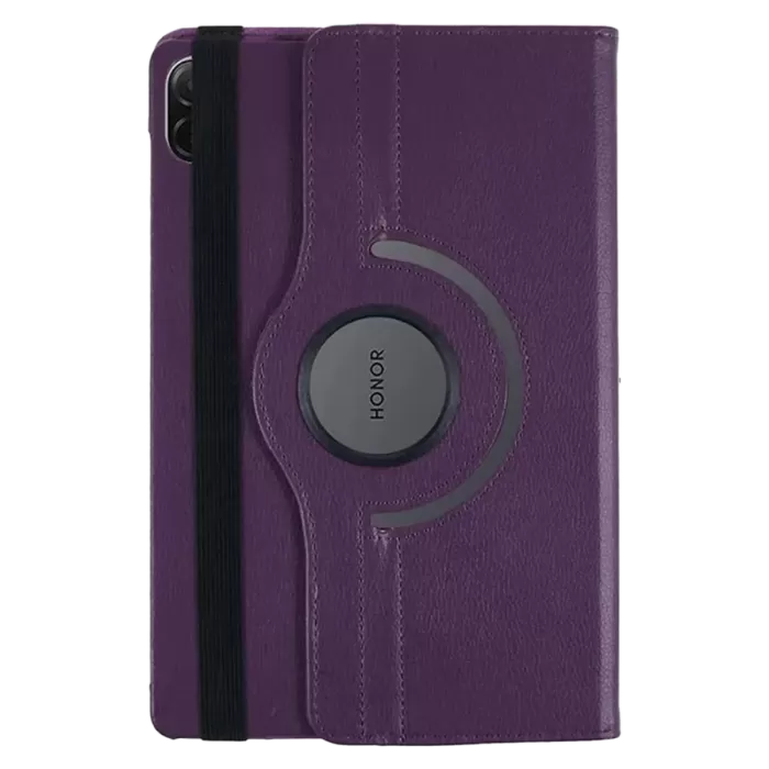 Newface Huawei Honor Pad X8A Kılıf 360 Tablet Deri Kılıf - Mürdüm