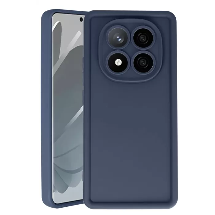 Newface Xiaomi Redmi Note 14 Pro 4G Kılıf Viera Silikon - Lacivert