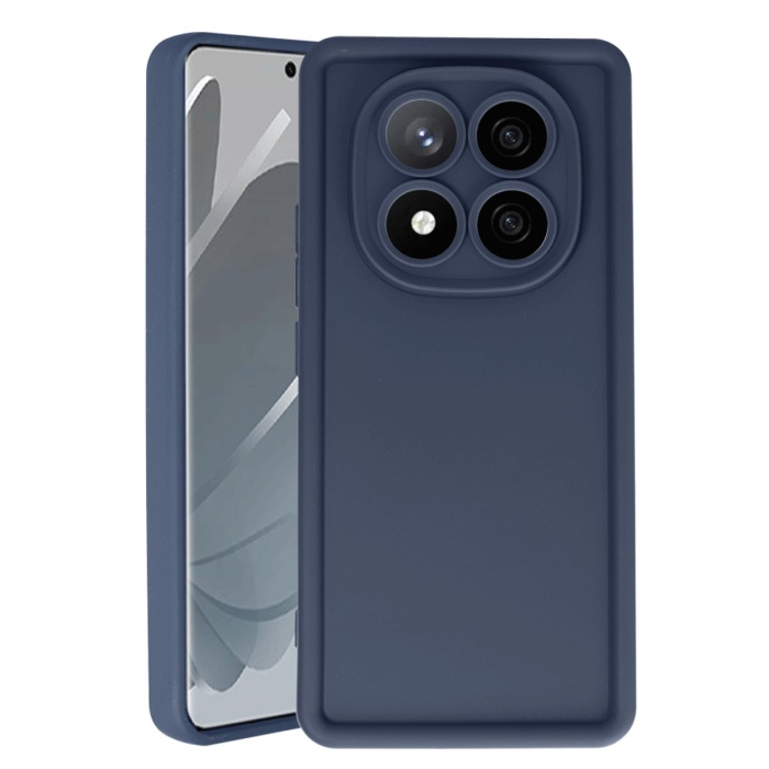 Newface Xiaomi Redmi Note 14 Pro 4G Kılıf Viera Silikon - Lacivert