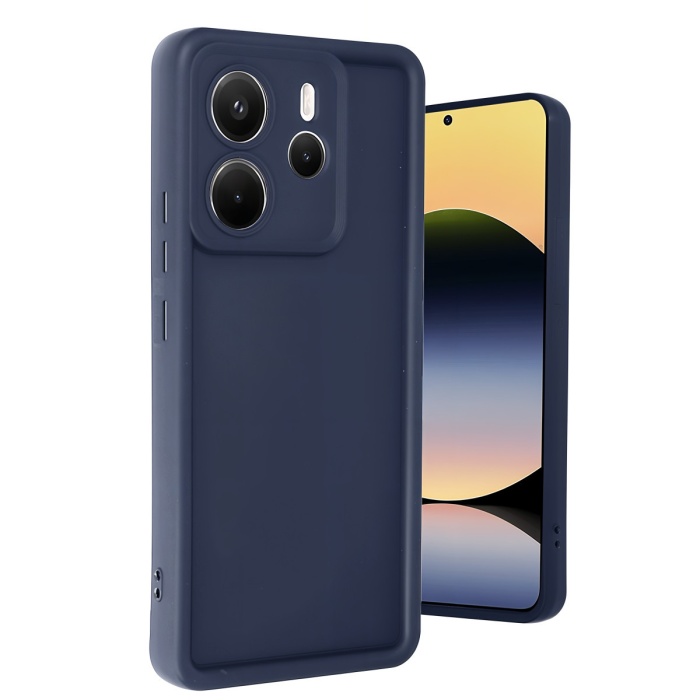 Newface Xiaomi Redmi Note 14 4G Kılıf Viera Silikon - Lacivert