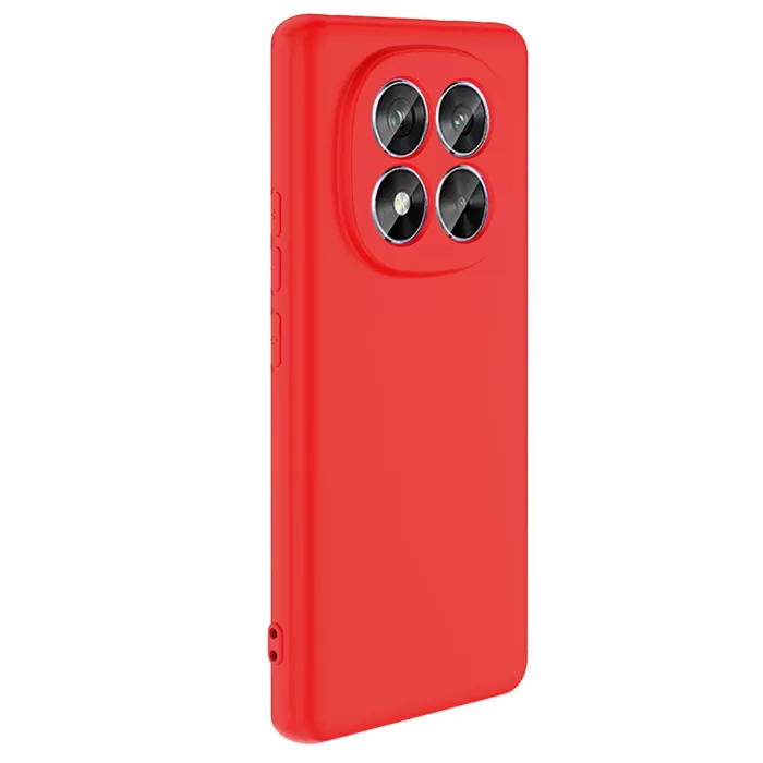 Newface Xiaomi Redmi Note 14 Pro 4G Kılıf First Silikon - Kırmızı