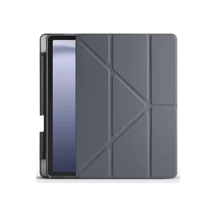 Newface Huawei Honor Pad X9 11.5 Kılıf Kalemlikli Mars Tablet Kılıfı - Koyu Gri