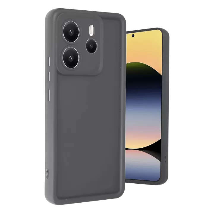 Newface Xiaomi Redmi Note 14 4G Kılıf Viera Silikon - Gri