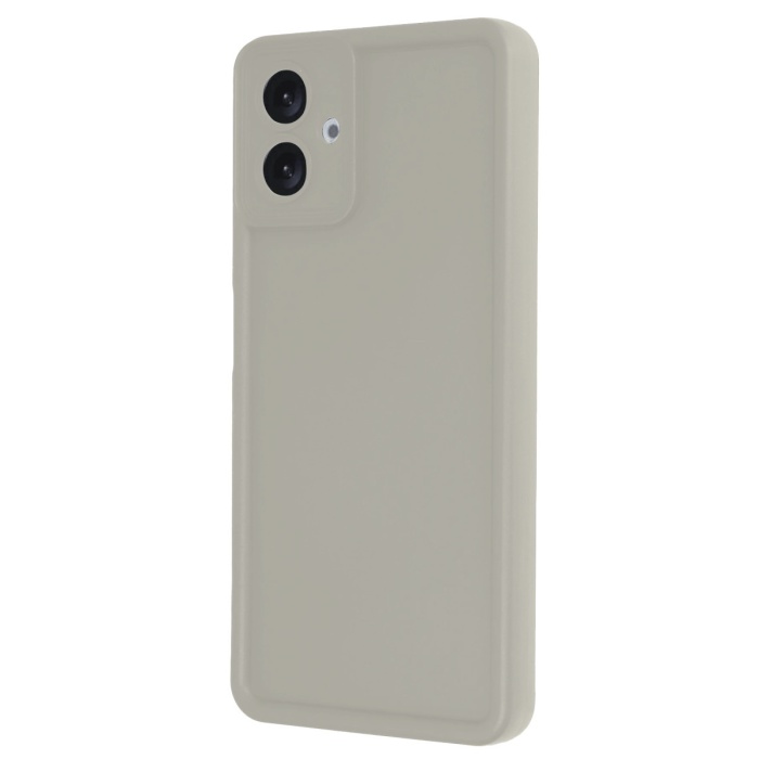 Newface Samsung Galaxy A06 Kılıf Viera Silikon - Krem