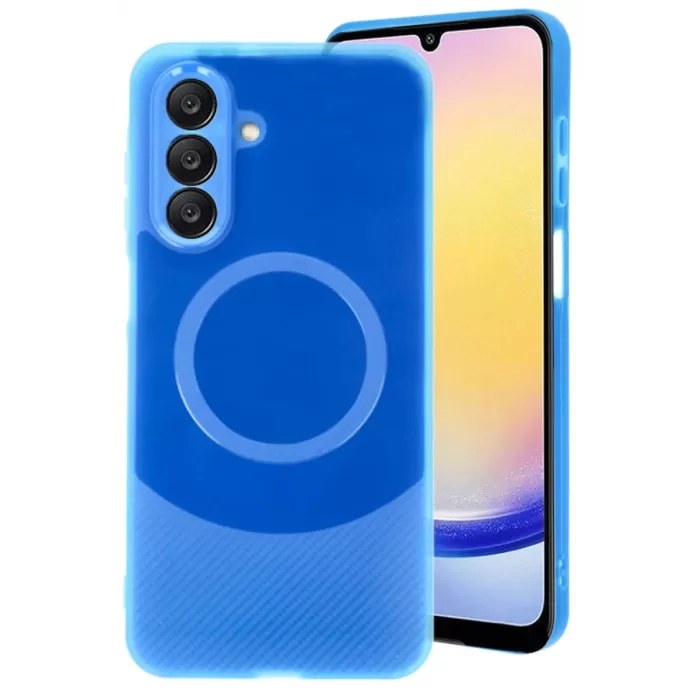 Newface Samsung A16 5G Kılıf Maya Karbon Kapak - Lacivert