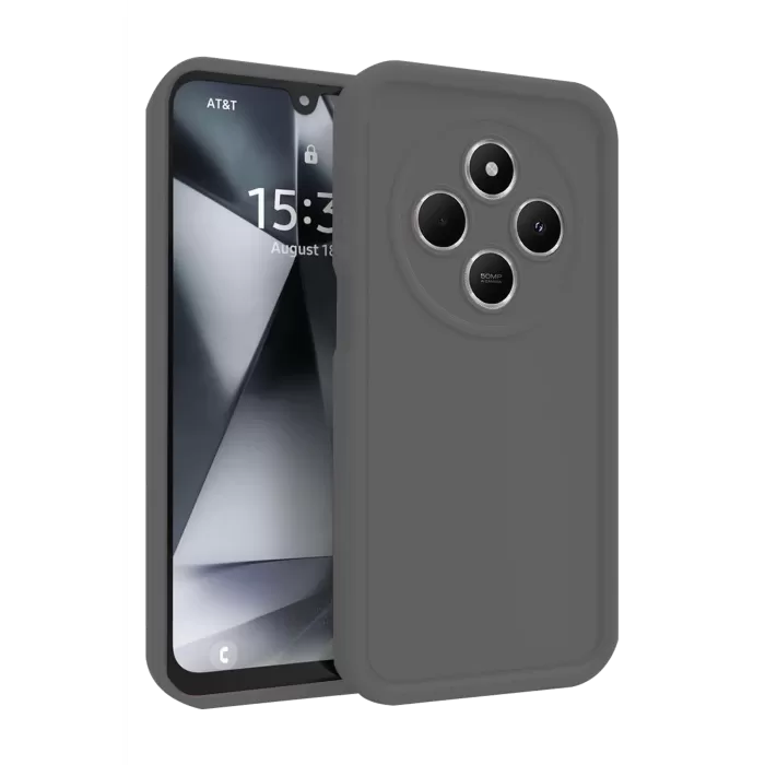 Newface Xiaomi Redmi 14C Kılıf Viera Silikon - Gri