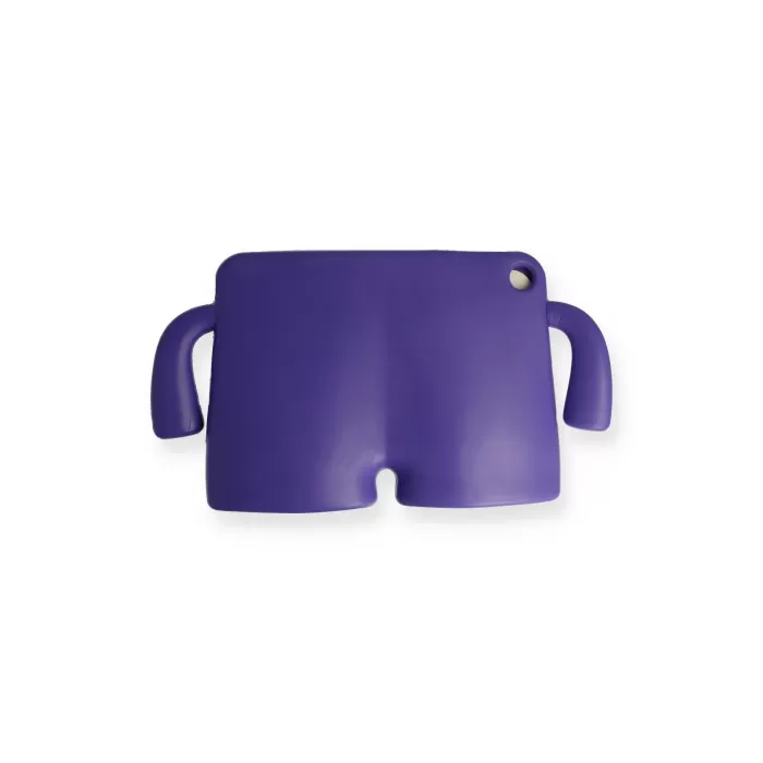 Newface Samsung Galaxy T500 Tab A7 10.4 Kılıf Karakter Tablet Silikon - Mor