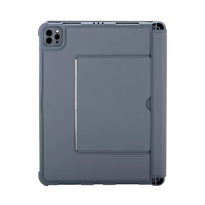Newface T5504D iPad Pro 11 (2024) Kılıf Palermo Ledli Klavyeli Standlı Tablet Kılıfı - Siyah