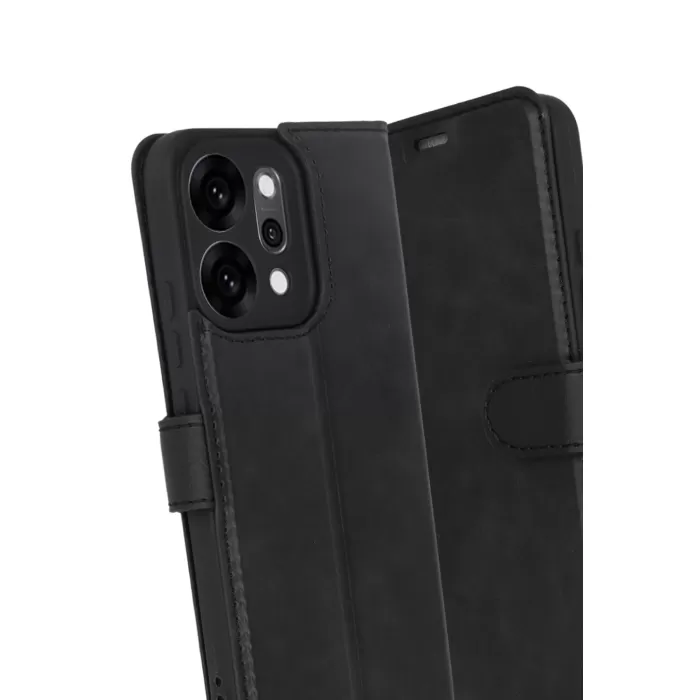 Newface Oppo Reno 14 Trend S Plus Kapaklı Kılıf - Siyah