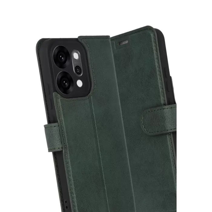 Newface Oppo Reno 14 Trend S Plus Kapaklı Kılıf - Yeşil