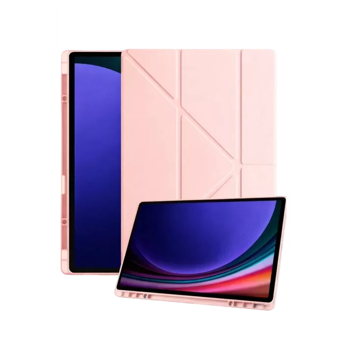 Newface Samsung Galaxy X730 Tab S11 Kalemlikli Mars Tablet Kılıfı - Rose Gold
