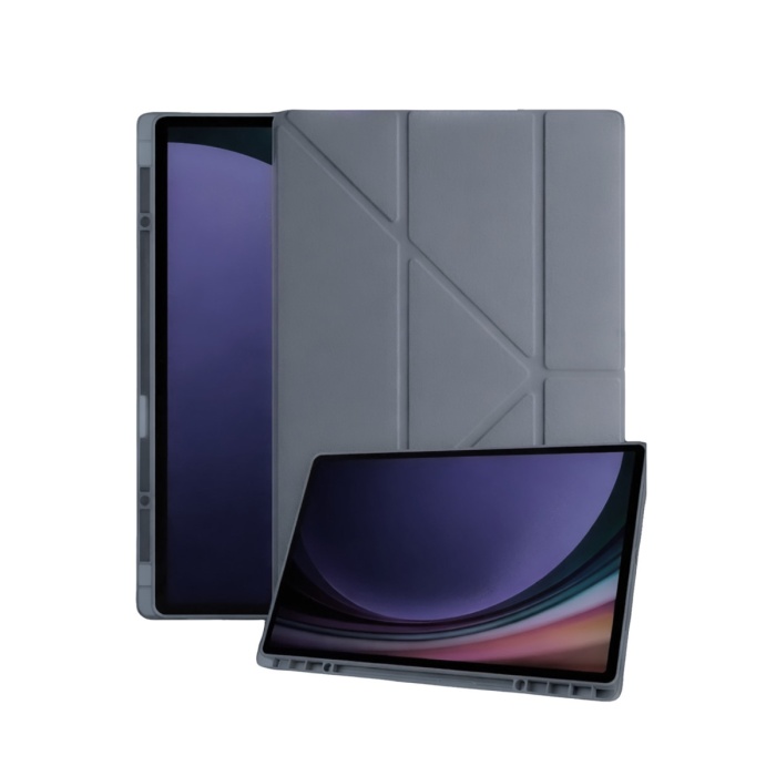 Newface Samsung Galaxy X730 Tab S11 Kalemlikli Mars Tablet Kılıfı - Koyu Gri