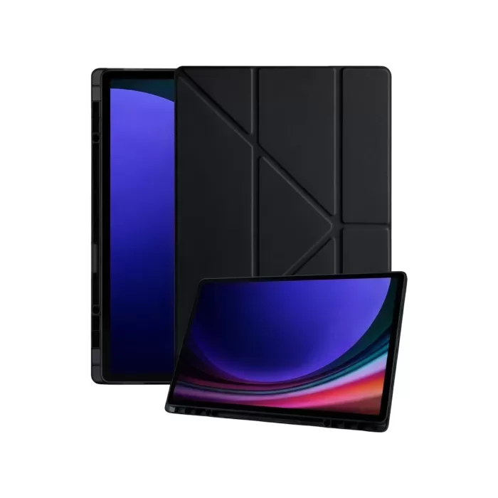 Newface Samsung Galaxy Tab A11 Plus Kalemlikli Mars Tablet Kılıfı - Siyah