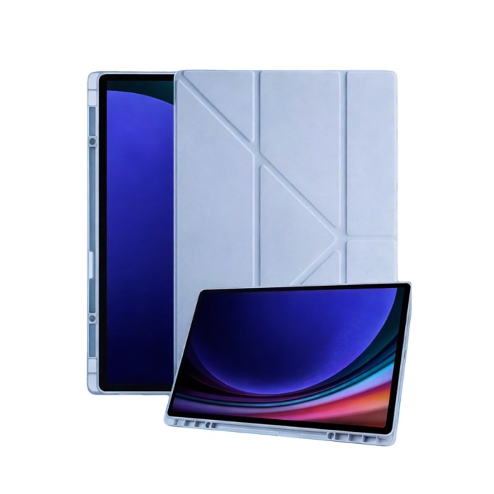 Newface Samsung Galaxy Tab A11 Kalemlikli Mars Tablet Kılıfı - Mavi