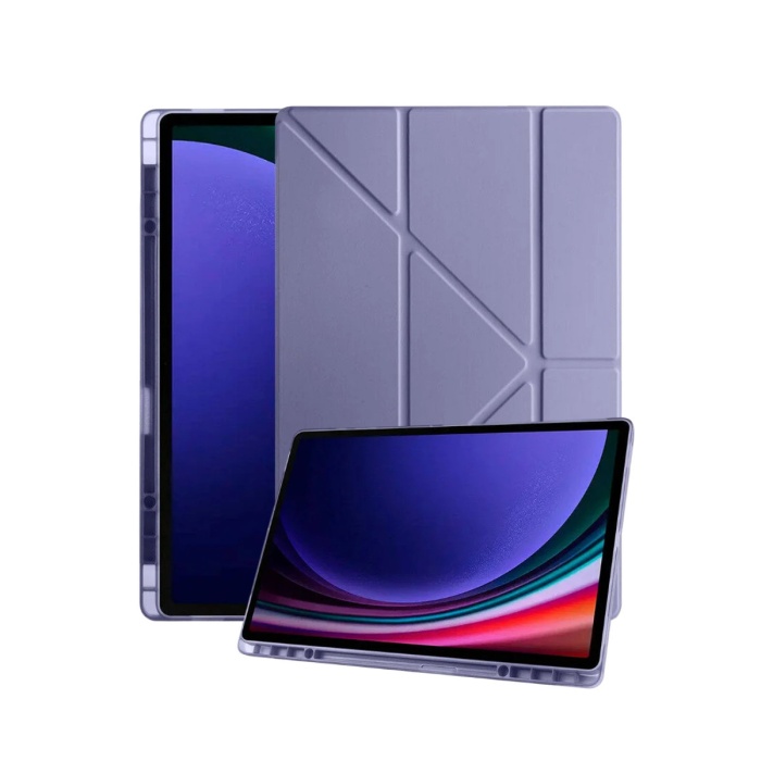 Newface Samsung Galaxy Tab A11 Kalemlikli Mars Tablet Kılıfı - Lavender