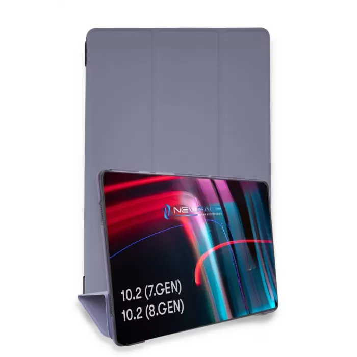 Newface iPad 10.2 (7.nesil) Kılıf Tablet Smart Kılıf - Lila