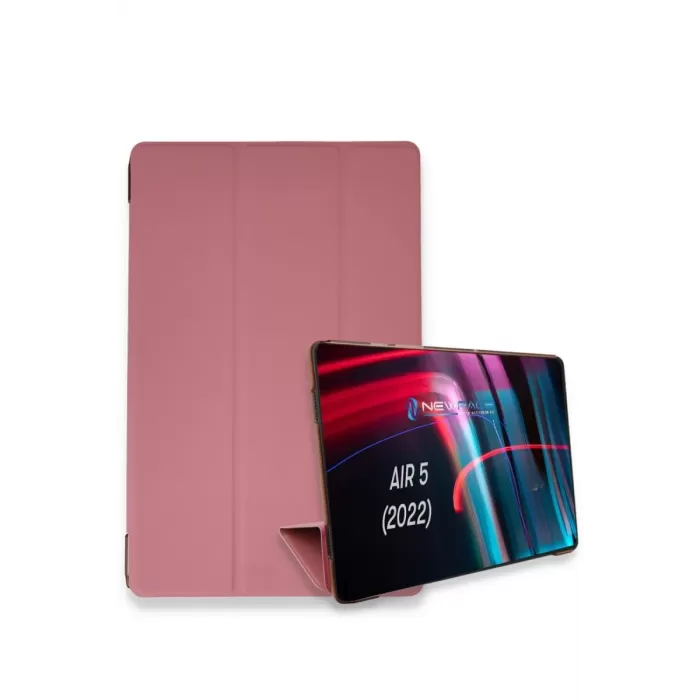 Newface iPad Air 5 (2022) Kılıf Tablet Smart Kılıf - Pembe
